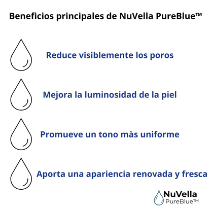 Nuvella PureBlue™ · Dispositivo Facial LED Multifunción