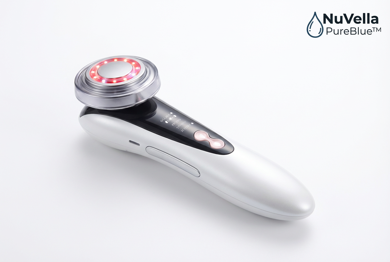 Nuvella PureBlue™ · Dispositivo Facial LED Multifunción